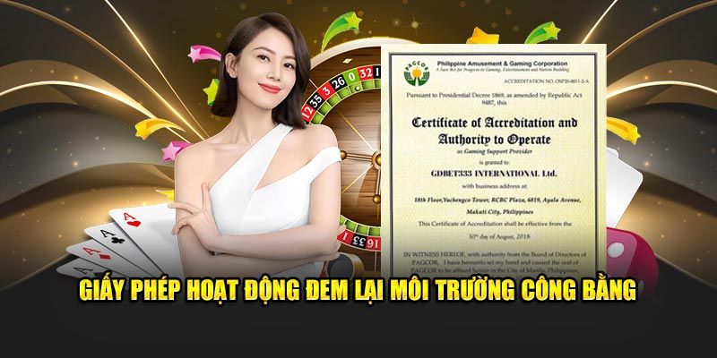 giấy phép hoạt động fm88 Chính sách tài chính và giao dịch minh bạch